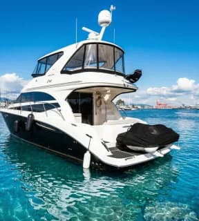C Weed swim platform and ladder for ocean access in BC waters